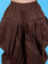 Boy's Gold And Coffee Sherwani Set